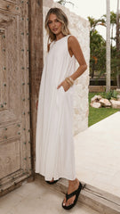 Mylah Maxi Dress - White