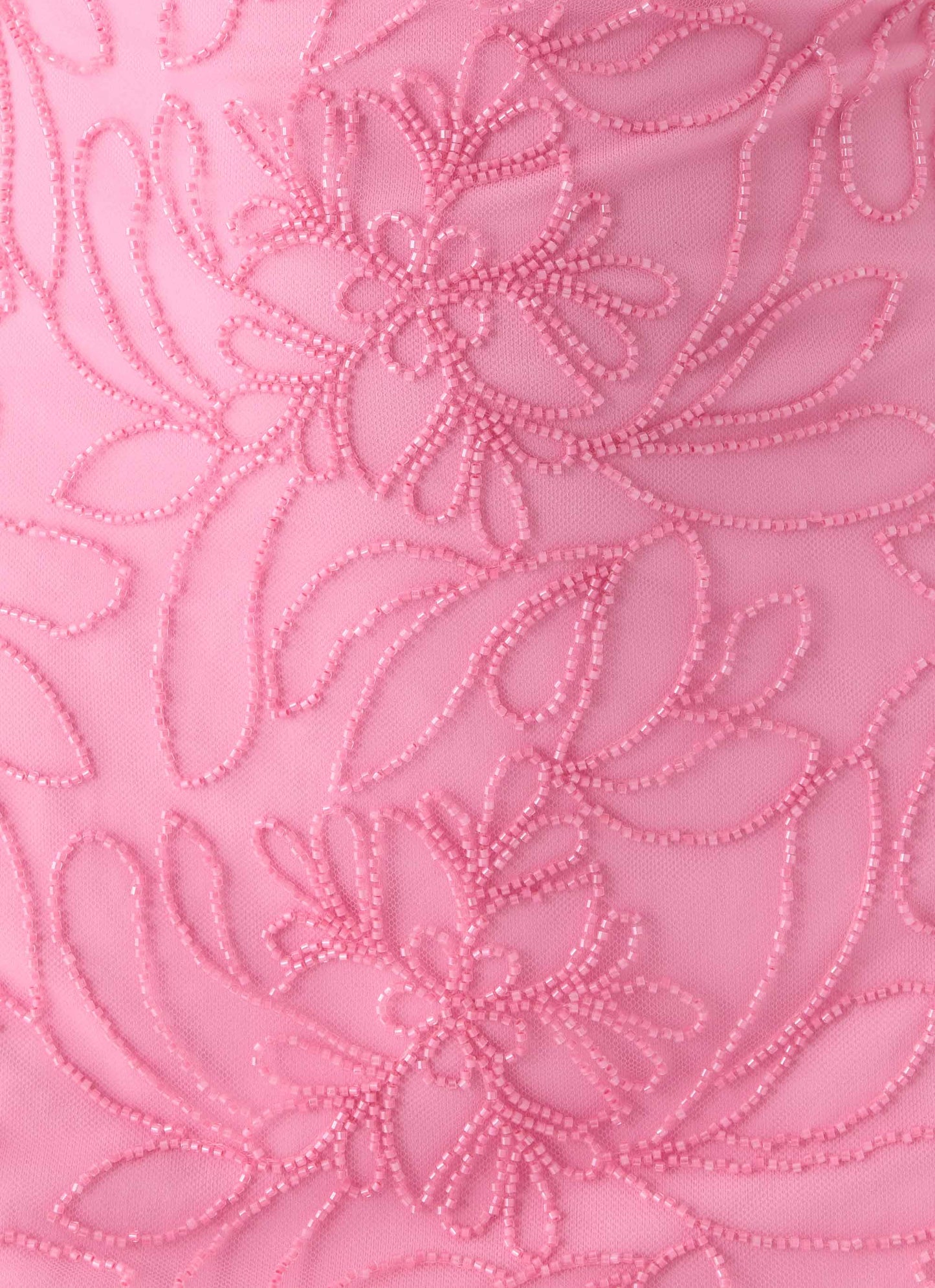 Dangerous Kind Beaded Mini Dress - Pink
