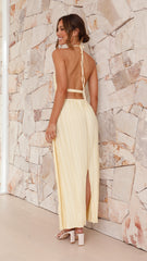 Frances Maxi Dress - Yellow