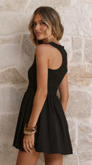 Amira Mini Dress - Black