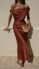 Gigi Maxi Dress - Copper